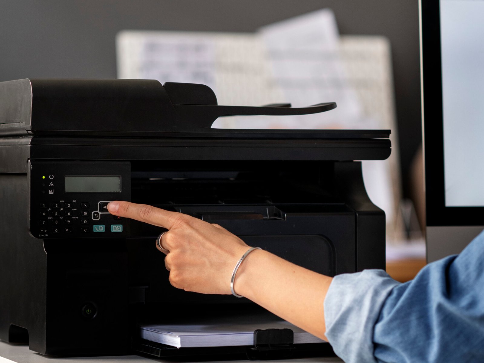 home printer not printing via network being serviced